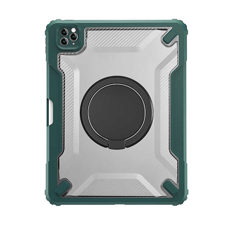 iPad 10.2 2021 (9.Nesil) Wiwu Mecha Dönebilen Standlı Tablet Kılıfı