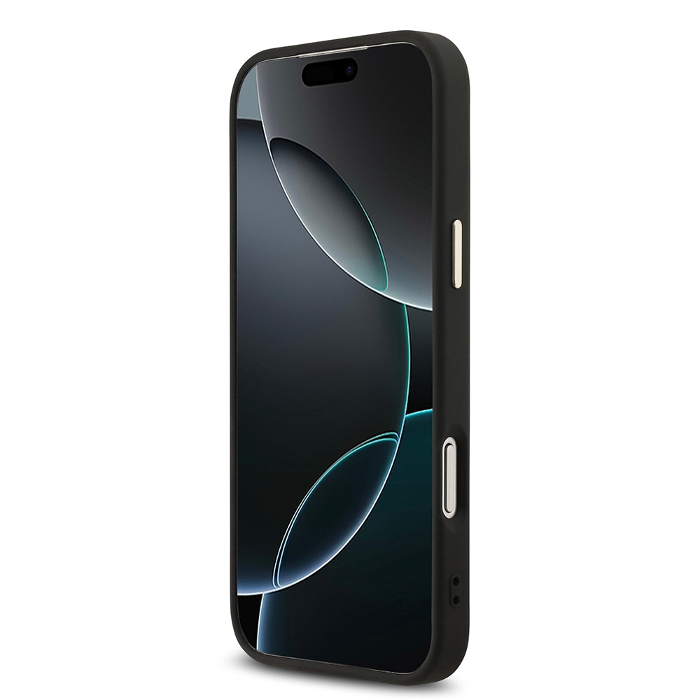 Apple iPhone 17 Pro Max Kılıf Guess Orjinal Lisanslı Gold Metal Kamera Çerçeveli 4G Desenli Metal Büyük 4G ve Yazı Logolu Kapak