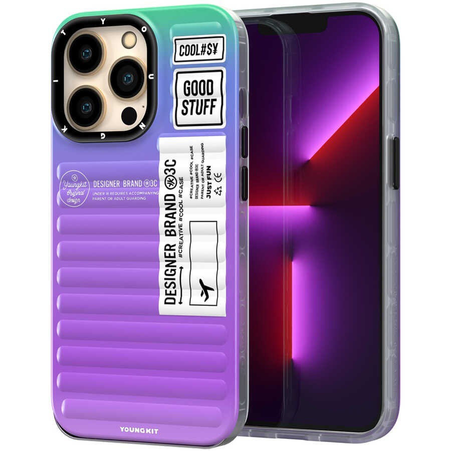 iPhone 13 Pro Kılıf YoungKit The Secret Color Serisi Kılıf