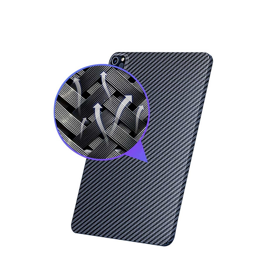 iPad Pro 11 2020 (2.Nesil) Kılıf Benks Essential Kevlar Karbon Fiber Kapak