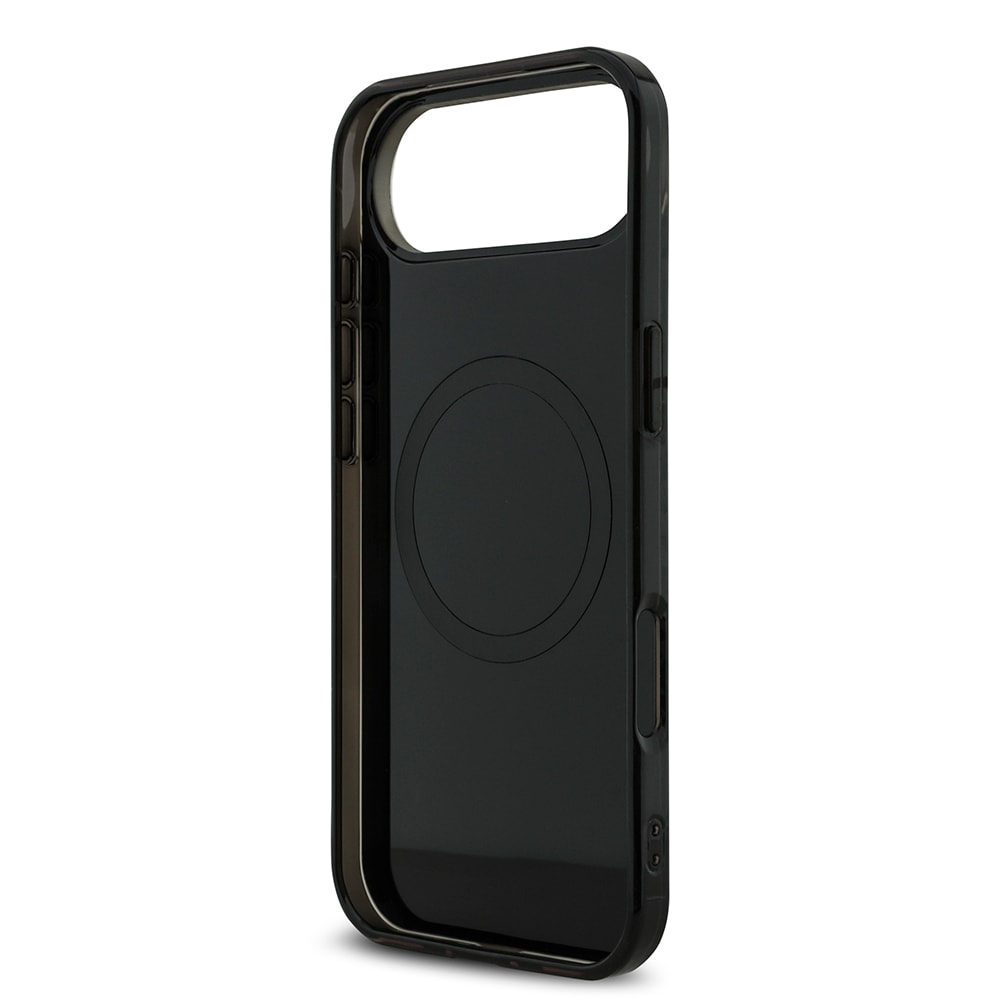 Apple iPhone 17 Air Kılıf AMG Orjinal Lisanslı M-safe Şarj Özellikli Çift Katmanlı Kırmızı Çapraz Çizgili Kapak