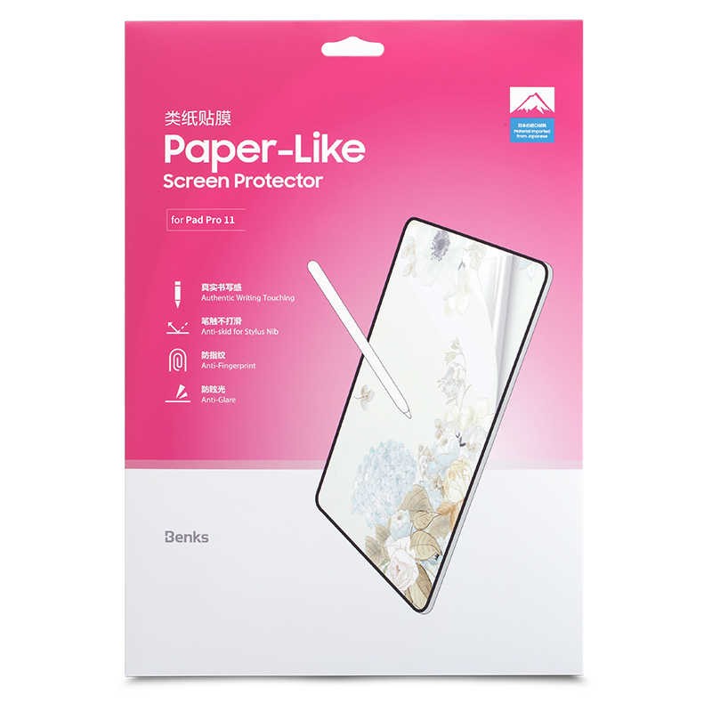 iPad Pro 11 2021 (3.Nesil) Benks Paper-Like Ekran Koruyucu