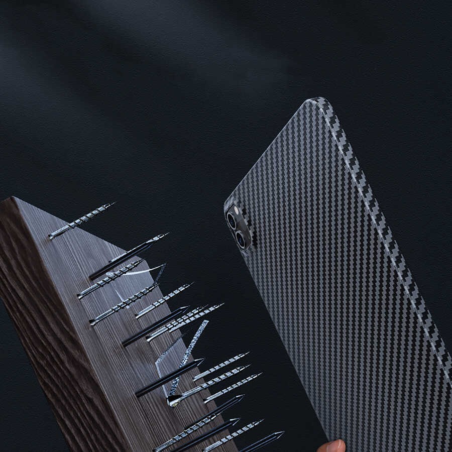 iPad Pro 11 2020 (2.Nesil) Kılıf Benks Essential Kevlar Karbon Fiber Kapak