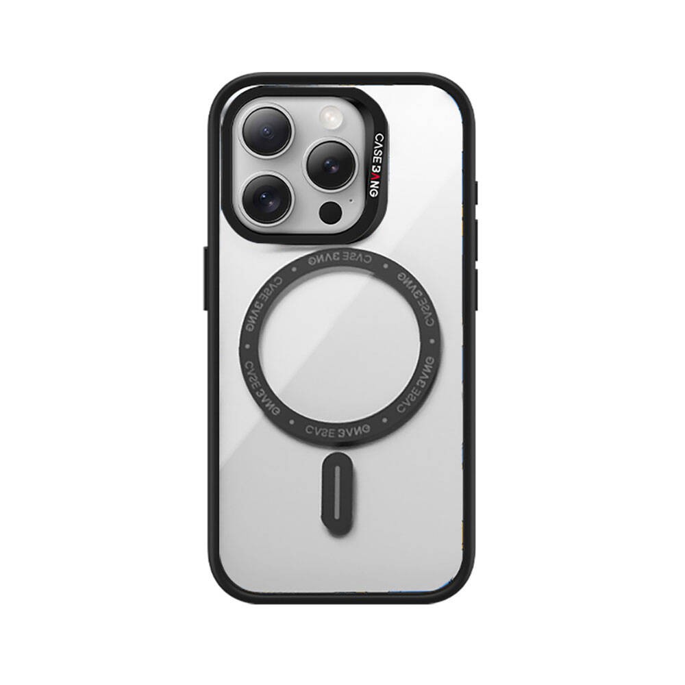 iPhone 14 Pro Max Kılıf Magsafe Şarj Özellikli Casebang Body Frame Kılıf
