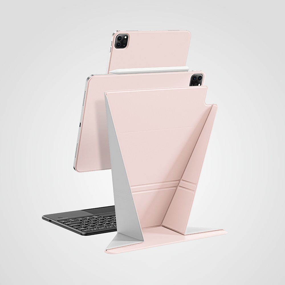 iPad Air 11 2024 Amazingthing Matte Pro Mag Folio Katlanabilir Magnetik Standlı Kılıf