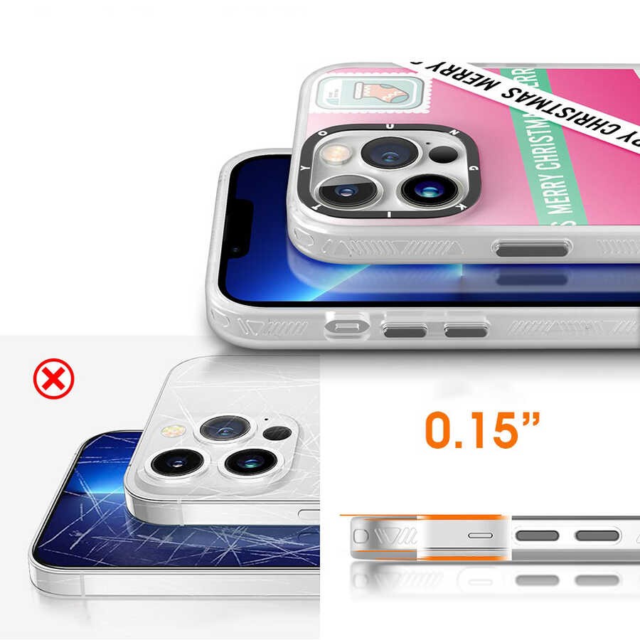 iPhone 13 Pro Max Kılıf YoungKit Holiday Serisi Kılıf