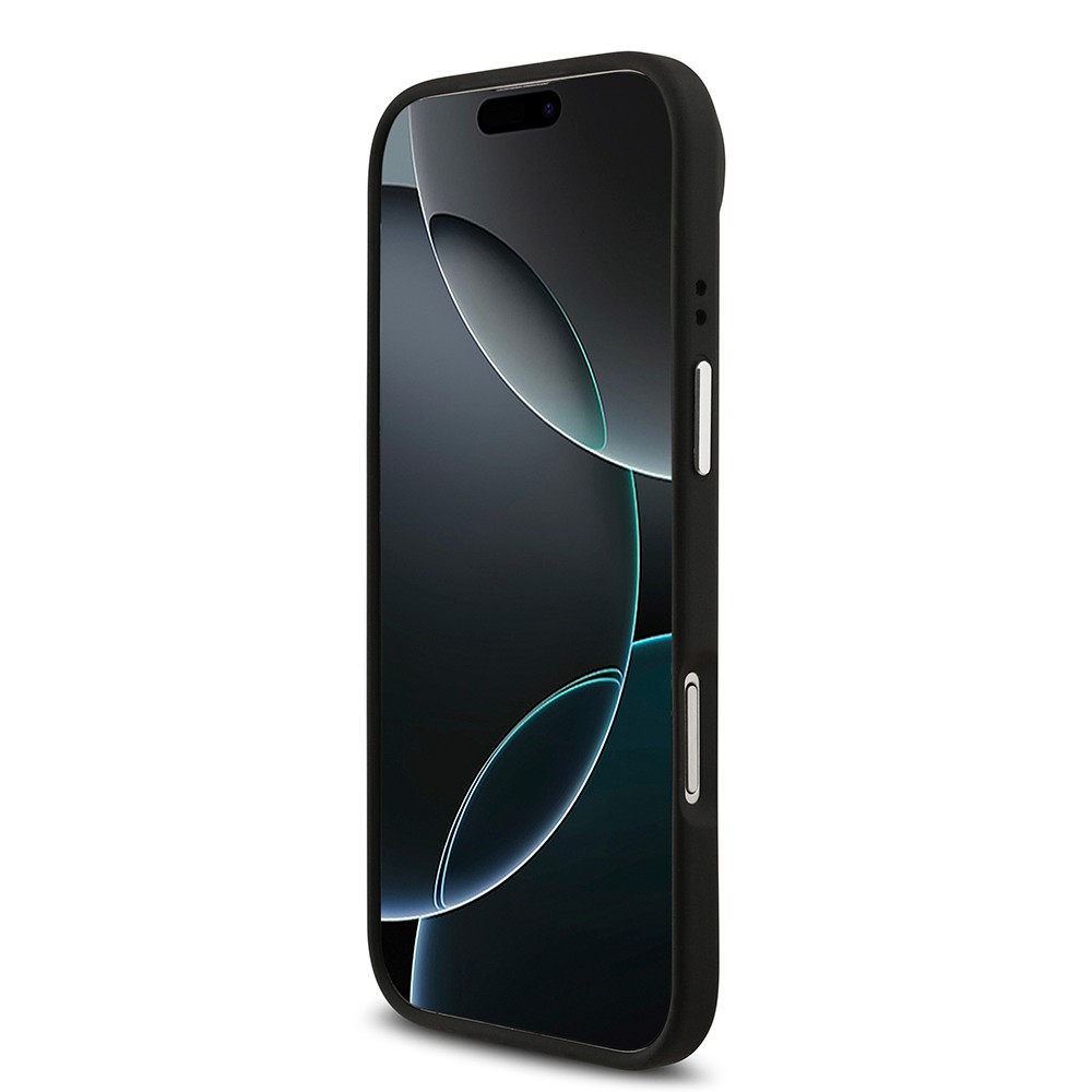 Apple iPhone 17 Air Kılıf Guess Orjinal Lisanslı PU Deri 4G Büyük Metal Logo Dizaynlı Kapak