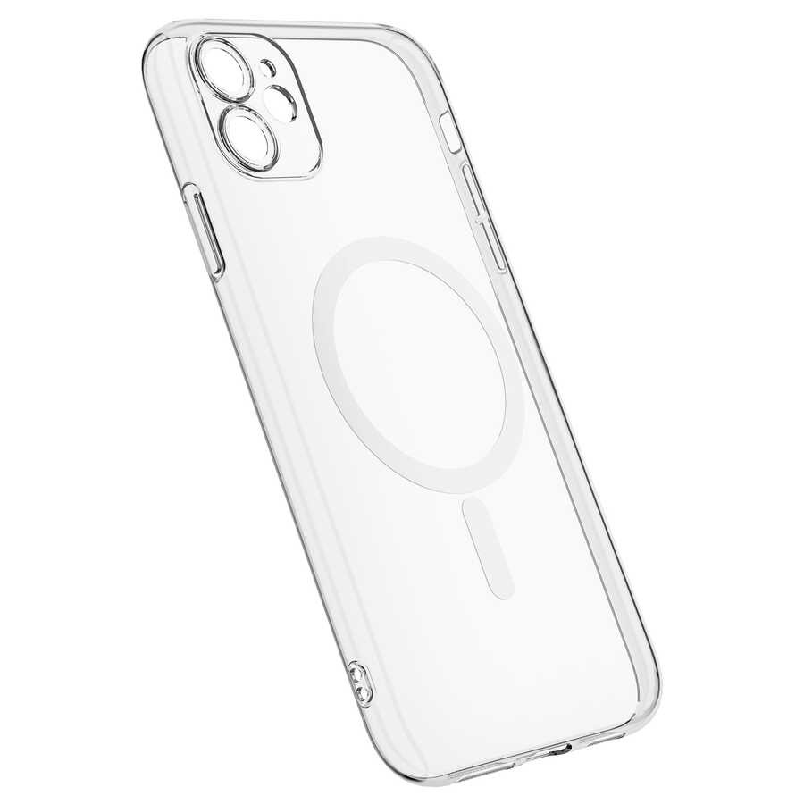 iPhone 11 Kılıf Kamera Korumalı Magsafe Sert PC Zore Porto Kılıf