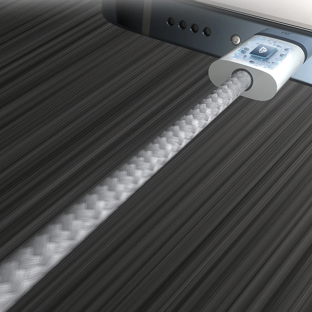 Lenyes LC526 Type-C to Type-C Akıllı Çip Koruma Özellikli Data ve Şarj Kablosu 60W 1.2M