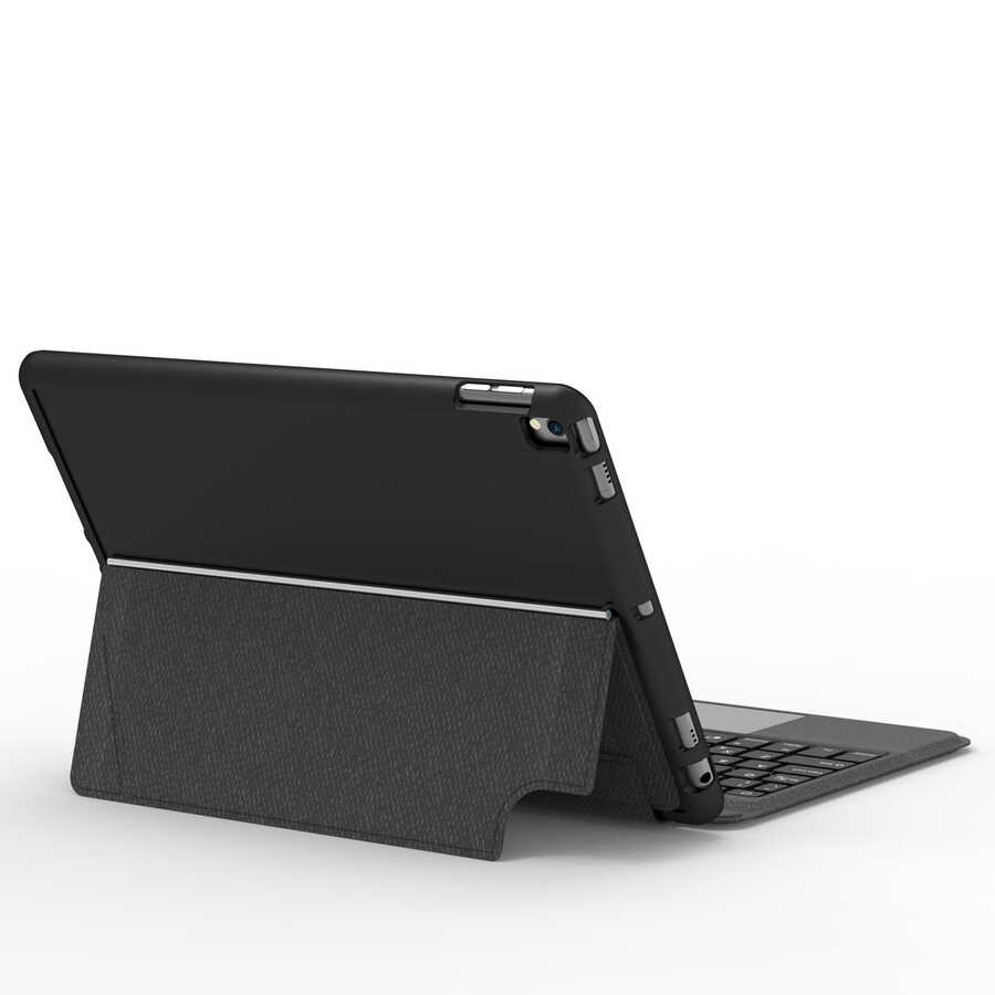 iPad 10.2 2021 (9.Nesil) Wiwu Mag Touch Klavyeli Standlı Kılıf