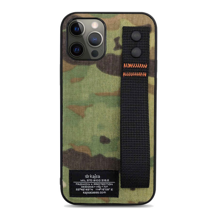 iPhone 12 Pro Max Kılıf Kajsa Cordura Serisi Military Kılıf