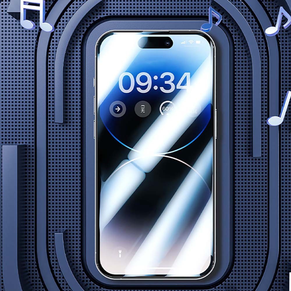 iPhone 13 Pro Max Benks Gaming Anti-Dust Toz Önleyici Mat Cam Ekran Koruyucu