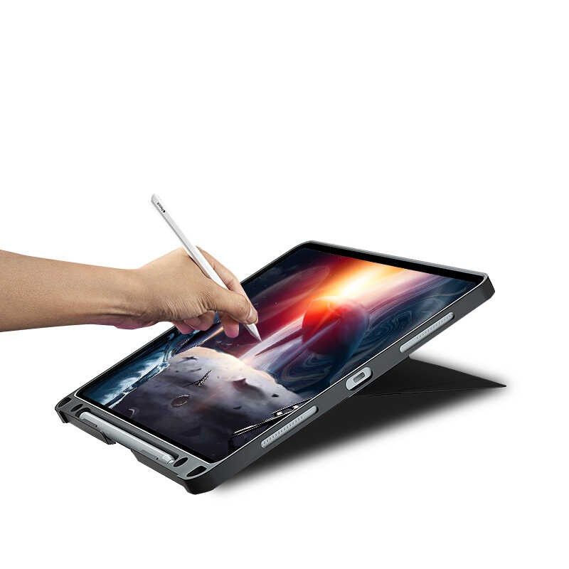 iPad Air 10.9 2022 (5.Nesil) Wiwu Mag Touch Klavyeli Standlı Kılıf