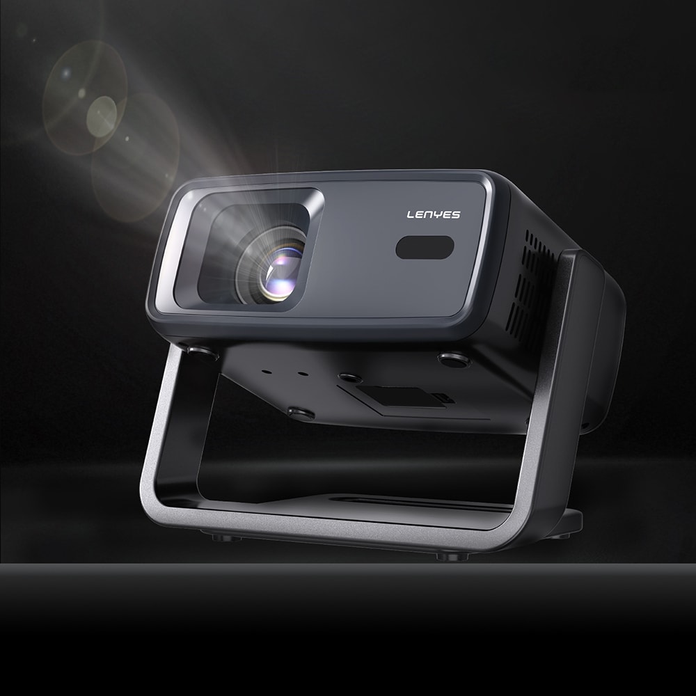 Lenyes LPR03 2.69 inç LCD 200 ANSI Lümen PTZ Projektör Yansıtma Cihazı