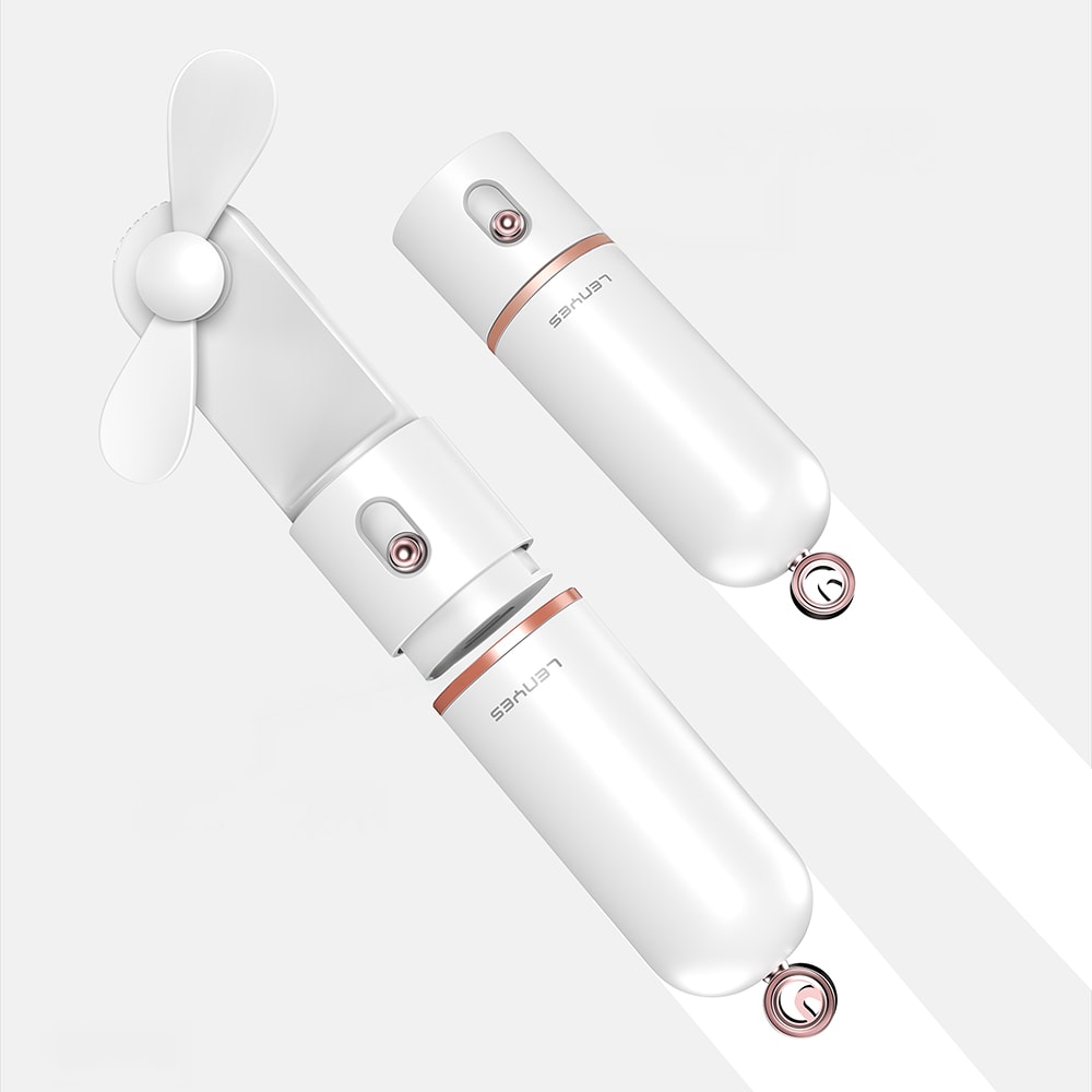 Lenyes LHF12 Powerbank Özellikli 3 Kademeli Portatif Soğutucu El Fanı