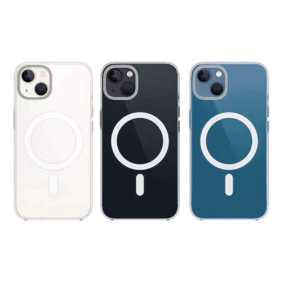 iPhone 14 Pro Kılıf Wiwu MCC-102 Magnetic Crystal Sert PC Kılıf