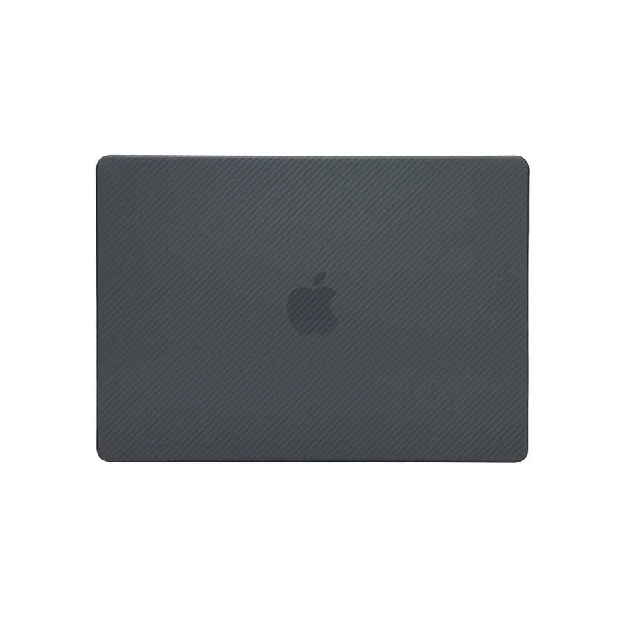 Macbook 14.2' 2021 A2442 Zore MSoft Carbon Fiber Tasarımlı Kapak