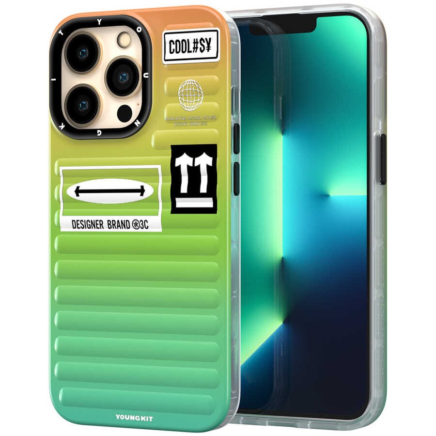 iPhone 13 Pro Kılıf YoungKit The Secret Color Serisi Kılıf