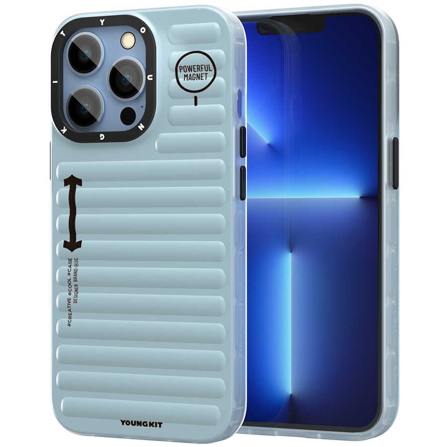 iPhone 13 Pro Kılıf YoungKit Plain Coloured Serisi Kılıf