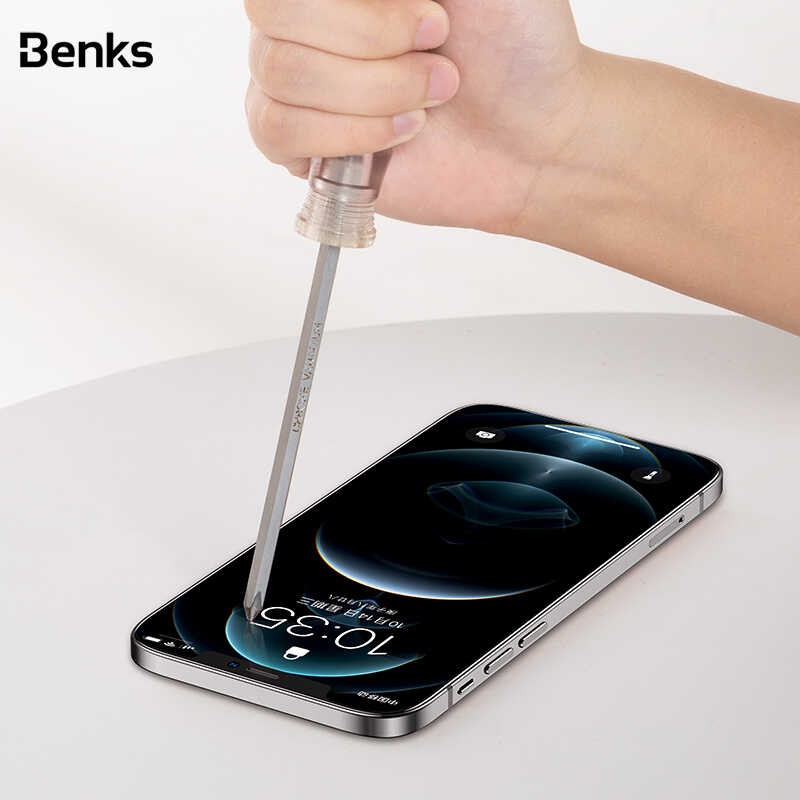 iPhone 12 Pro Max Benks V Pro Plus Şeffaf Ekran Koruyucu