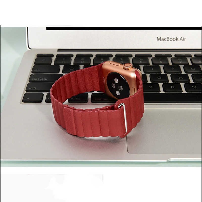 Watch Ultra 49mm Kordon KRD-09 Deri Lop Strap Kayış