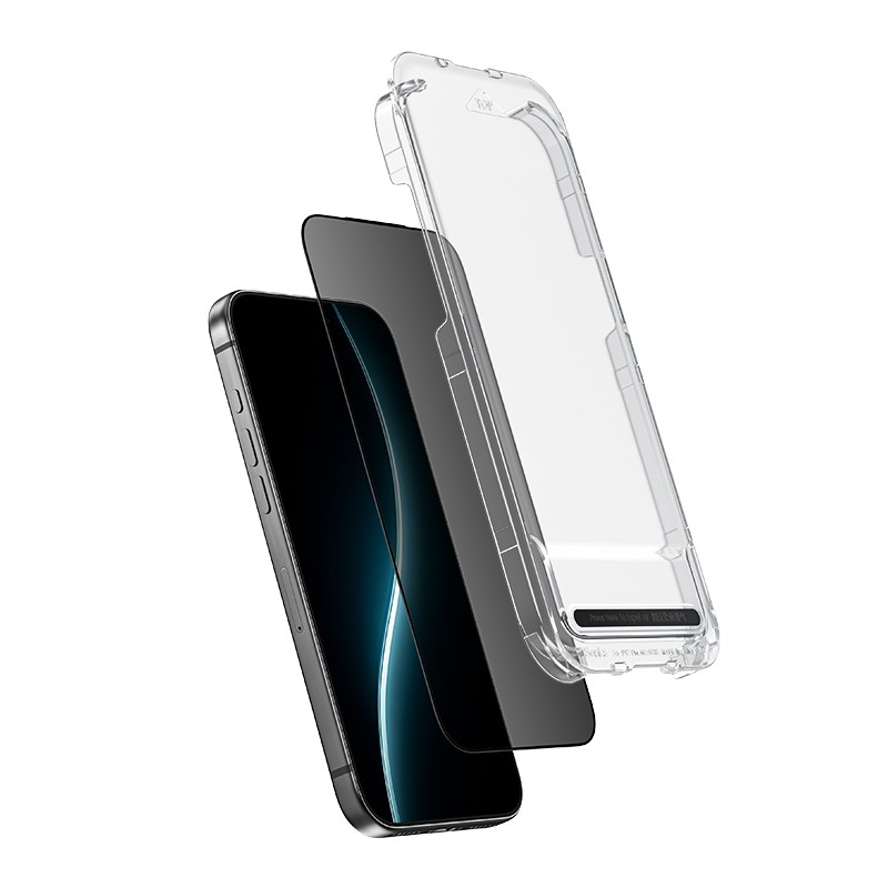Apple iPhone 17 Pro Benks Ultra Shield 0.3mm Privacy Ekran Koruyucu + Kolay Uygulama Aparatlı
