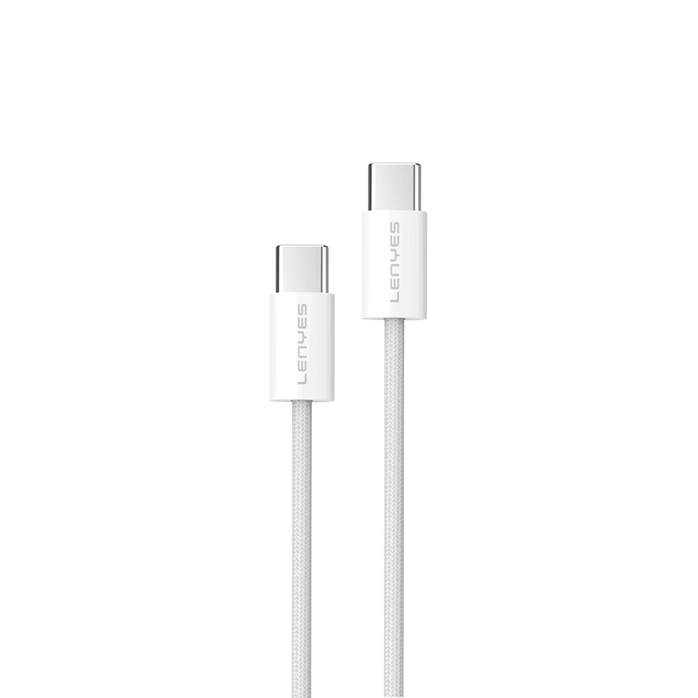 Lenyes LC526 Type-C to Type-C Akıllı Çip Koruma Özellikli Data ve Şarj Kablosu 60W 1.2M