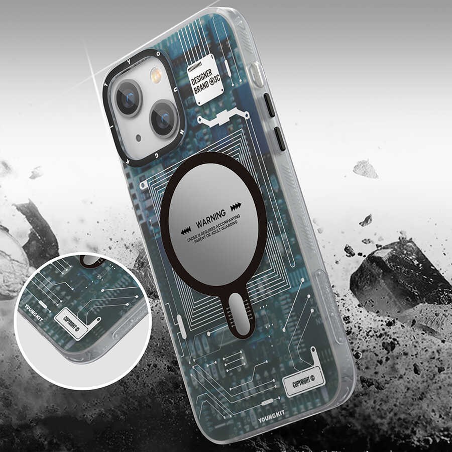 iPhone 13 Kılıf YoungKit Technology Serisi Kılıf
