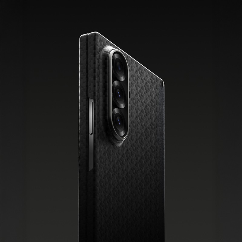 Galaxy Z Fold 7 Kılıf M-Safe Şarj Özellikli Benks ArmorAir ArmorGrid Serisi Kevlar Kapak