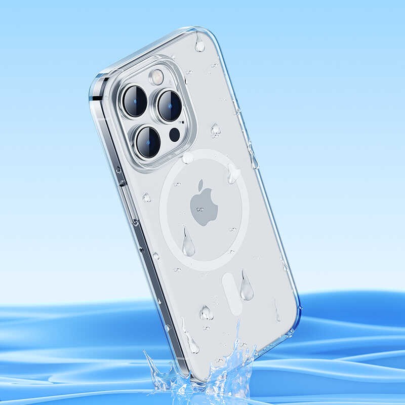 iPhone 14 Pro Max Kılıf Benks ​​​​​​Crystal Series Clear Kapak Ekran Koruyucu Hediyeli