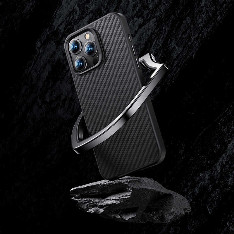 iPhone 14 Pro Max Kılıf Karbon Fiber Benks Civilian Aramid Protective Kılıf