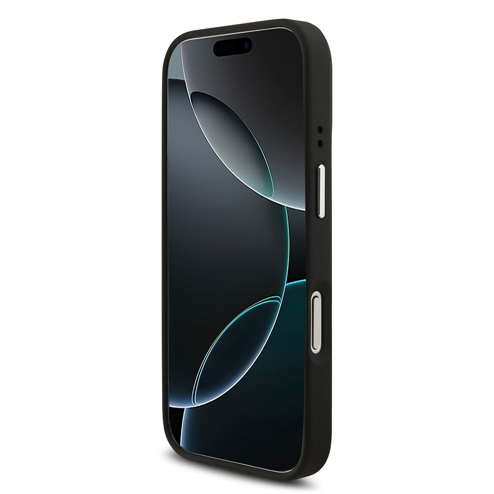 Apple iPhone 17 Pro Kılıf Guess Orjinal Lisanslı PU Deri 4G Büyük Metal Logo Dizaynlı Kapak