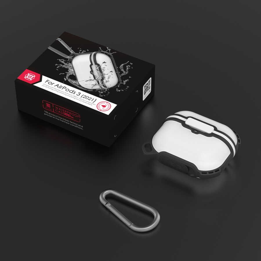 Airpods 3. Nesil Zore Airbag 16 Silikon 1-1 Su Geçirmez Kılıf