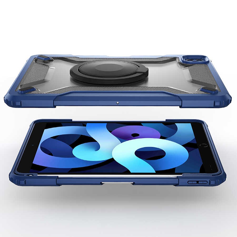 iPad 10.2 2021 (9.Nesil) Wiwu Mecha Dönebilen Standlı Tablet Kılıfı