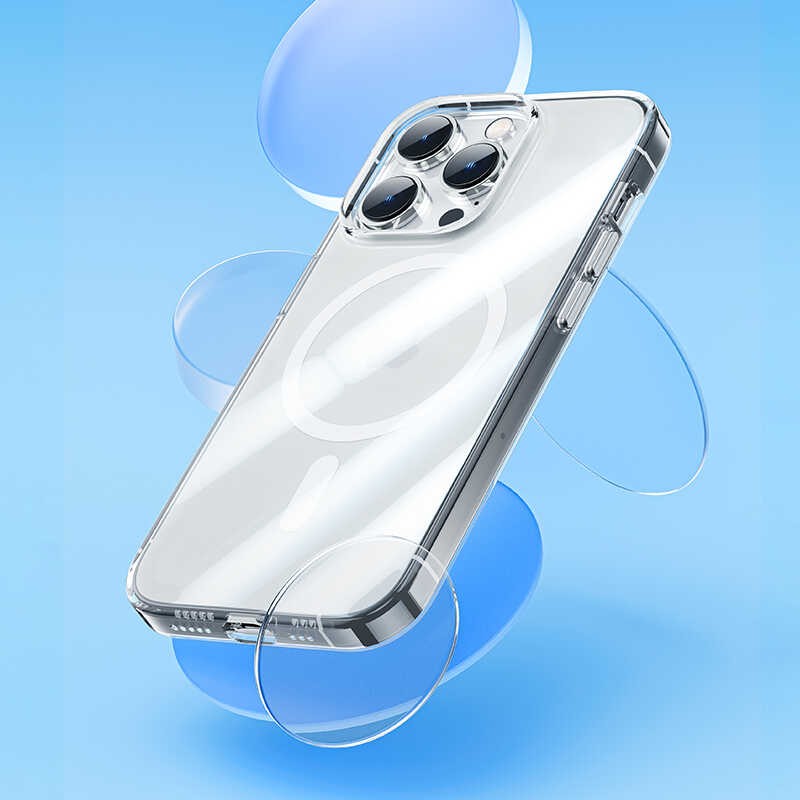 iPhone 14 Pro Max Kılıf Benks ​​​​​​Crystal Series Clear Kapak Ekran Koruyucu Hediyeli