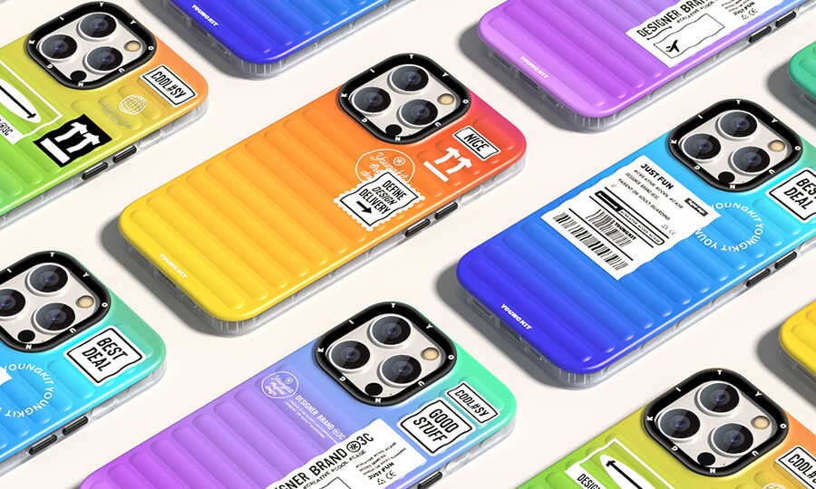 iPhone 13 Pro Kılıf YoungKit The Secret Color Serisi Kılıf