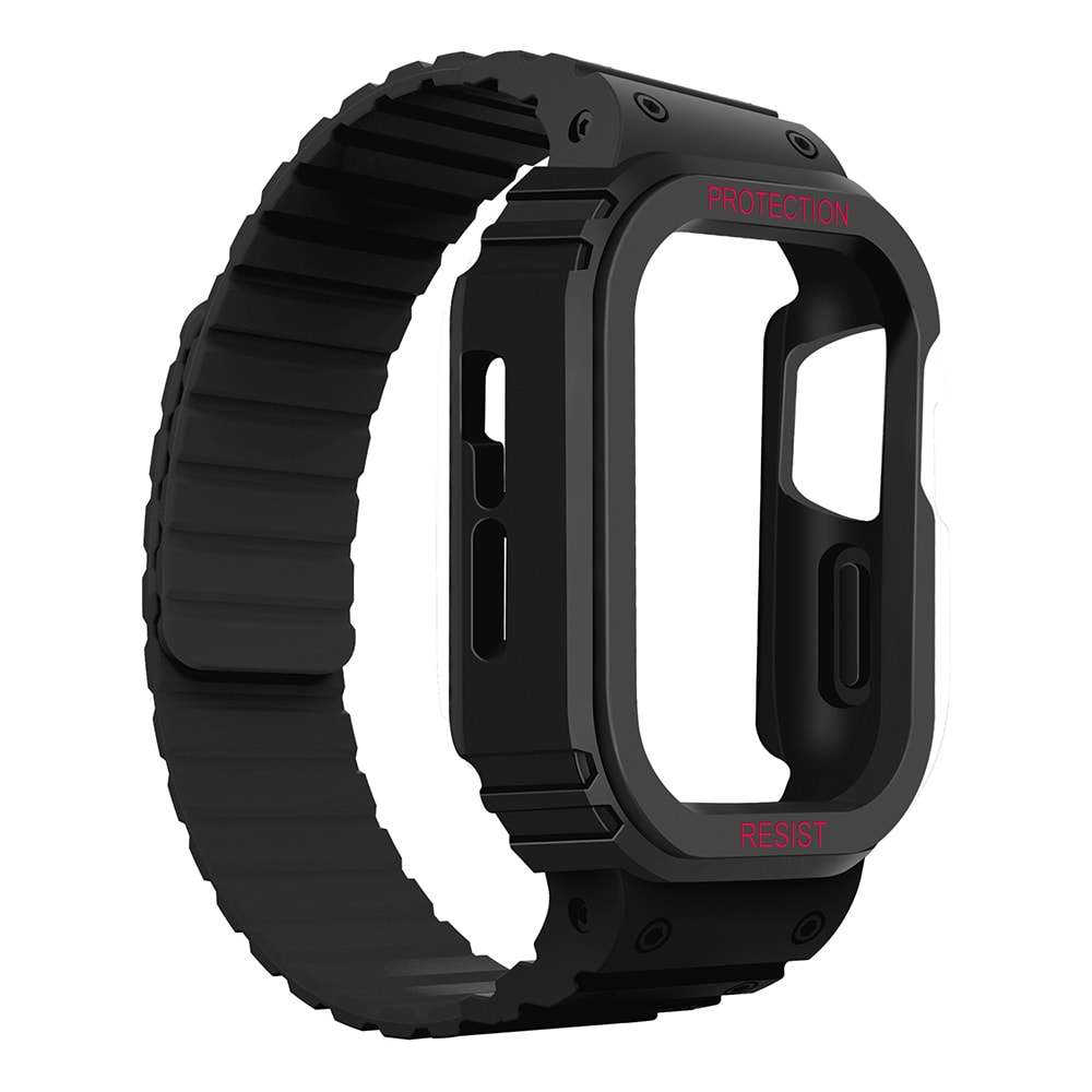 Apple Watch 40mm KRD-142 Airbag Tasarımlı Kasa Koruyuculu Silikon Kordon