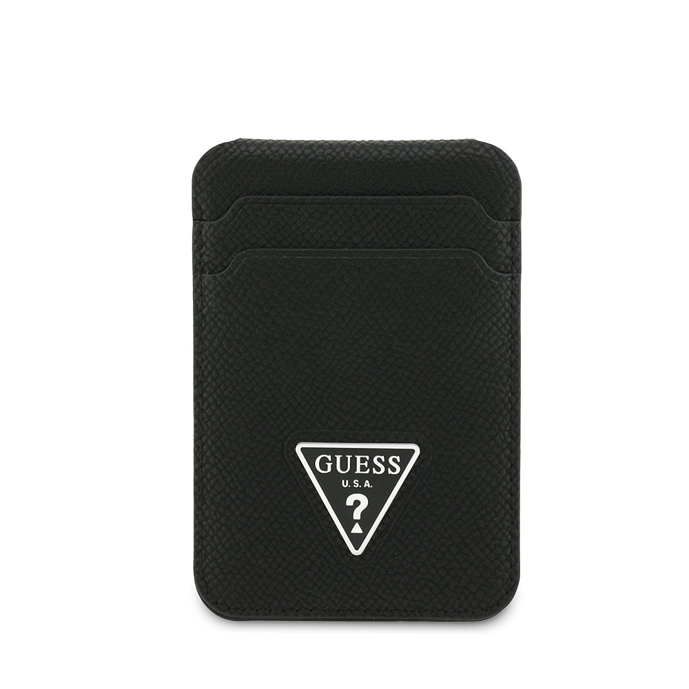 Guess Orjinal Lisanslı 2 Hazneli Üçgen Logolu Standlı Magnetik Kartlık