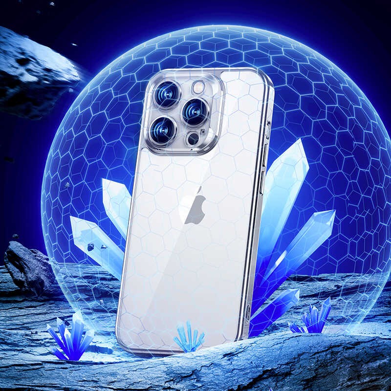 iPhone 14 Plus Kılıf Benks Electroplating TPU Kapak Ekran Koruyucu Hediyeli