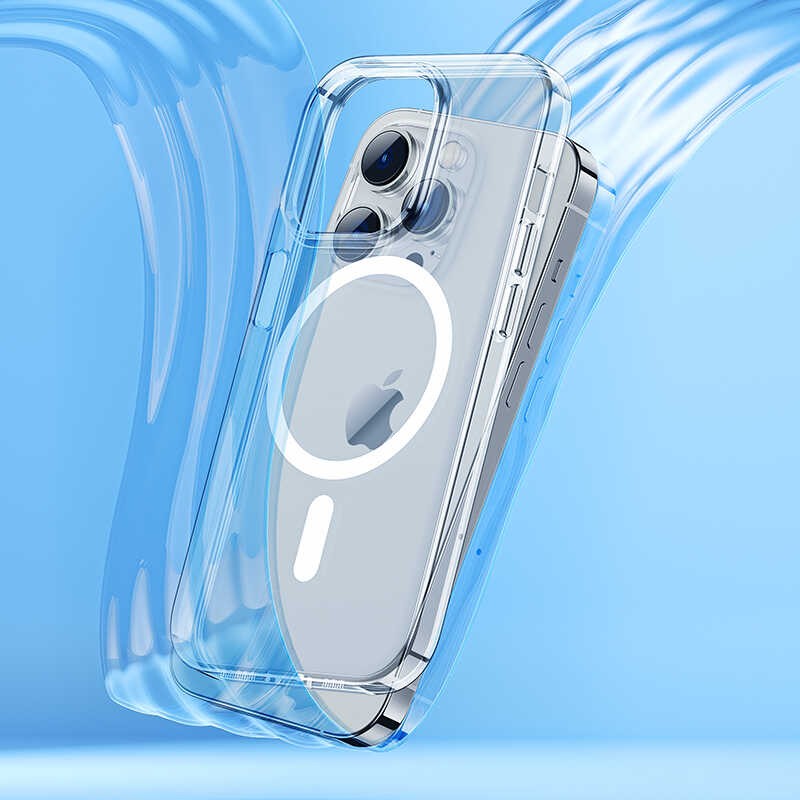 iPhone 14 Pro Max Kılıf Benks ​​​​​​Crystal Series Clear Kapak Ekran Koruyucu Hediyeli