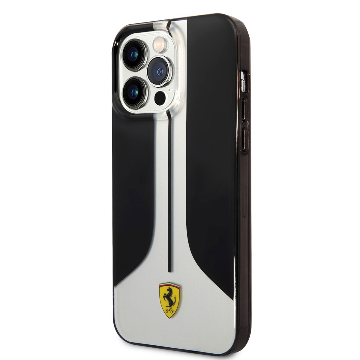 iPhone 14 Pro Max Kılıf Ferrari Orjinal Lisanslı 296 Çizgili Dizayn Kılıf