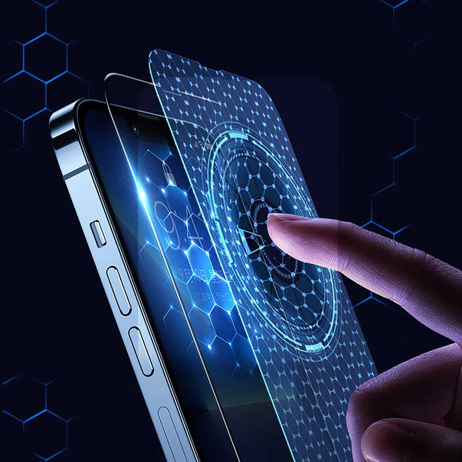 iPhone 13 Benks Mat Ekran Koruyucu Parmak İzi Bırakmayan Oyunculara Özel Ekran Filmi