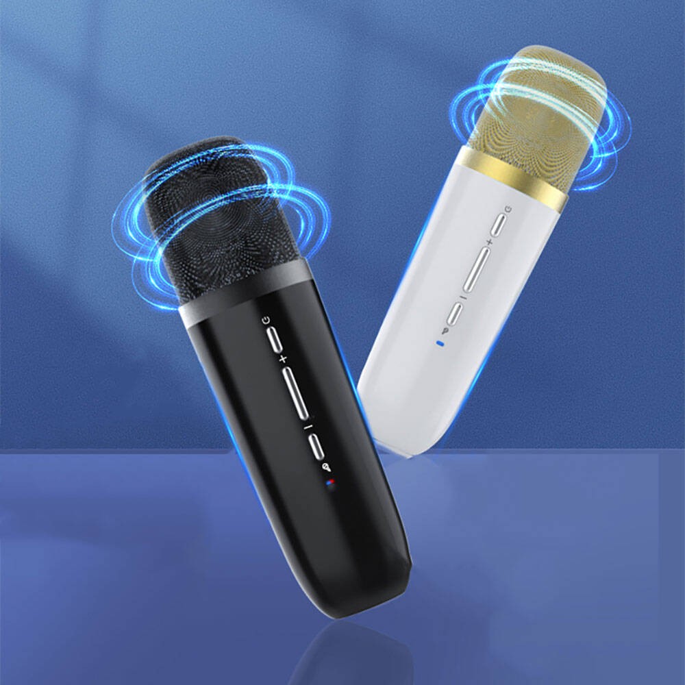Wiwu P18 Thunder Bluetooth Speaker Hoparlör ve Karaoke Bluetooth Çift Mikrofon