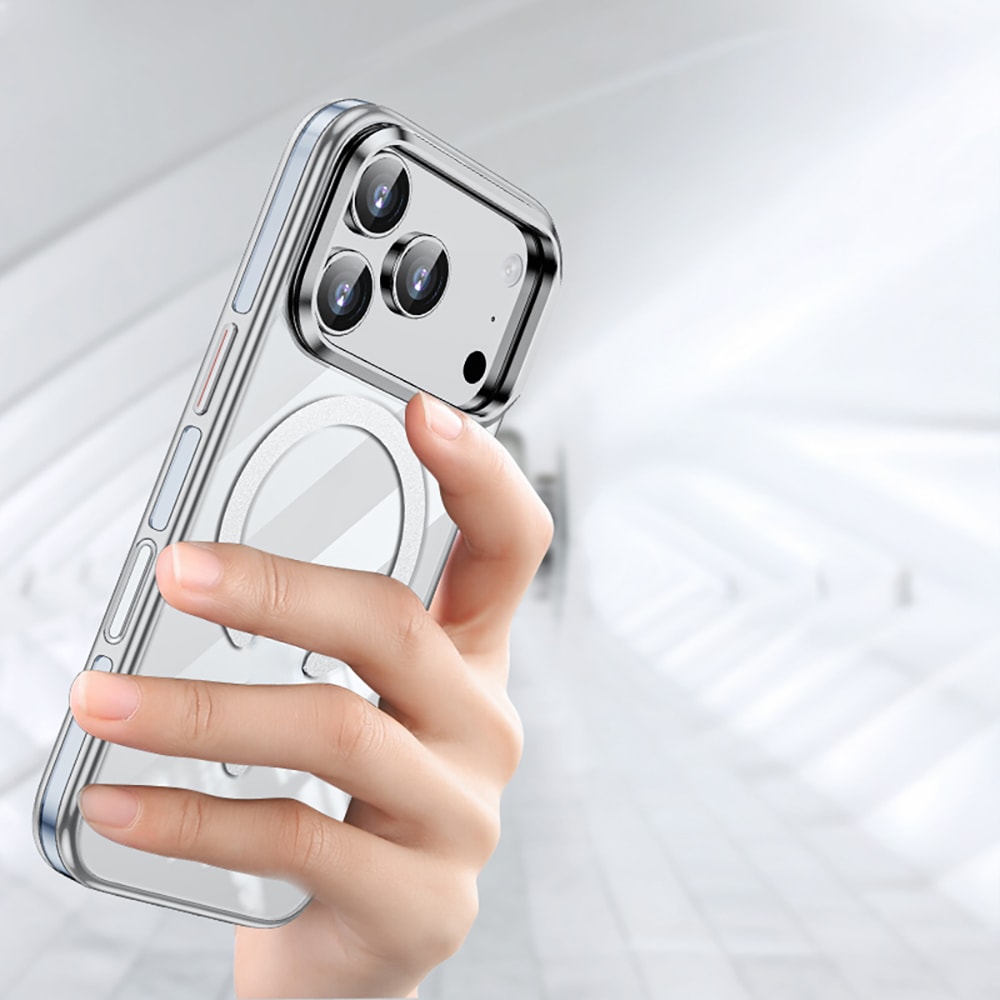 Apple iPhone 17 Pro Kılıf M-safe Şarj Özellikli Wlons Standlı Efsane Kapak