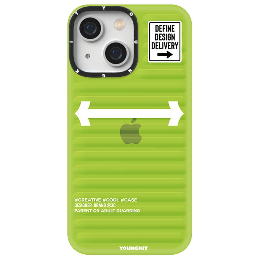 iPhone 13 Kılıf YoungKit Luggage FireFly Serisi Kılıf