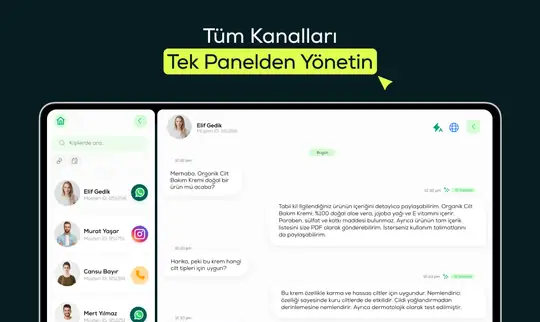 Etkin.ai | Yapay Zeka Müşteri Temsilcisi ekran görüntüsü 4