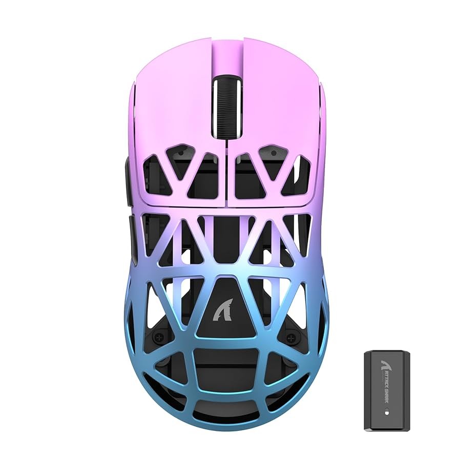Attack Shark R2 Magnezyum 8K PAW3950 Mouse - Mor image
