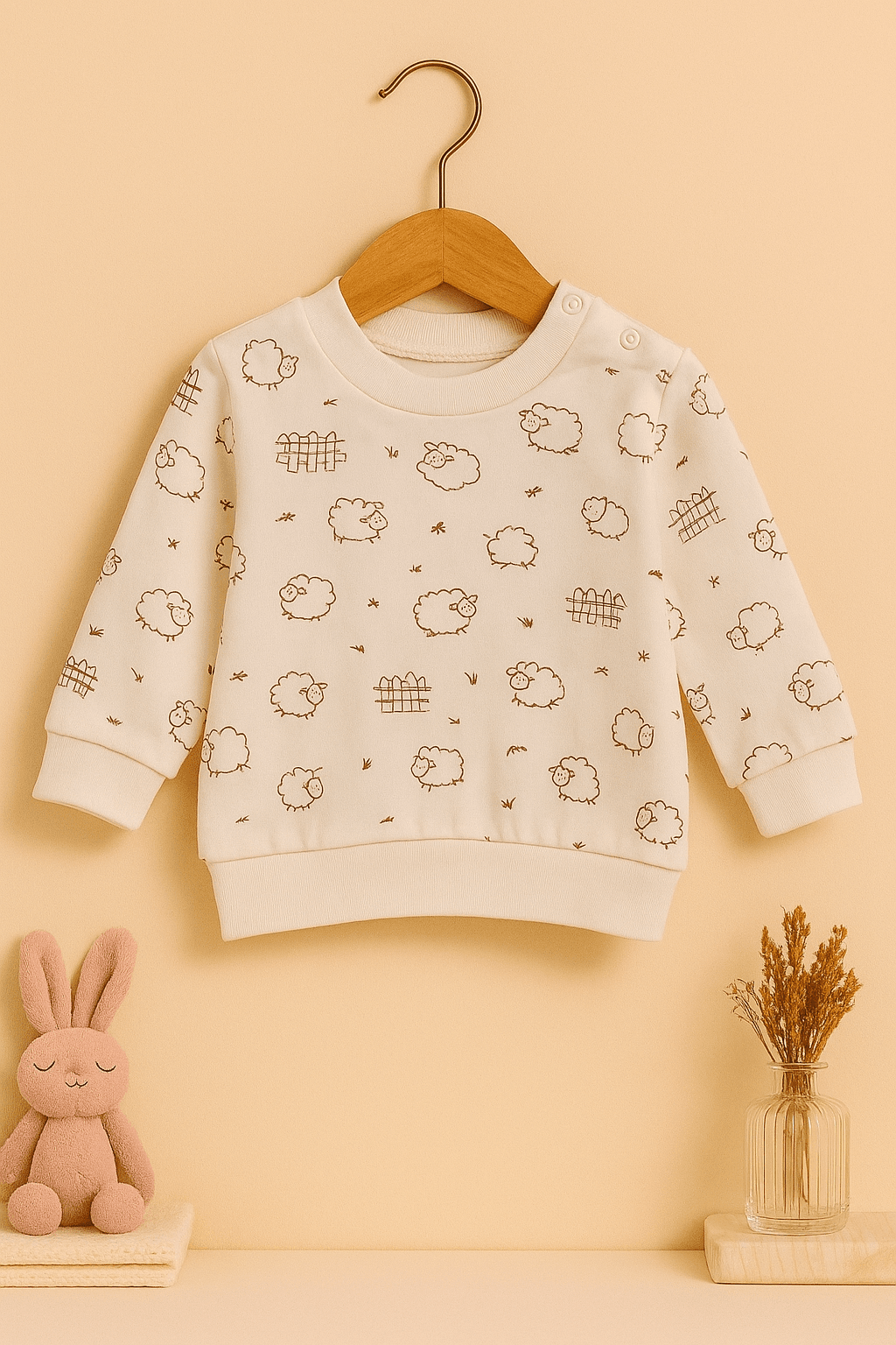  Pijama Takımı  2’li Mevsimlik Unisex - Pamuk