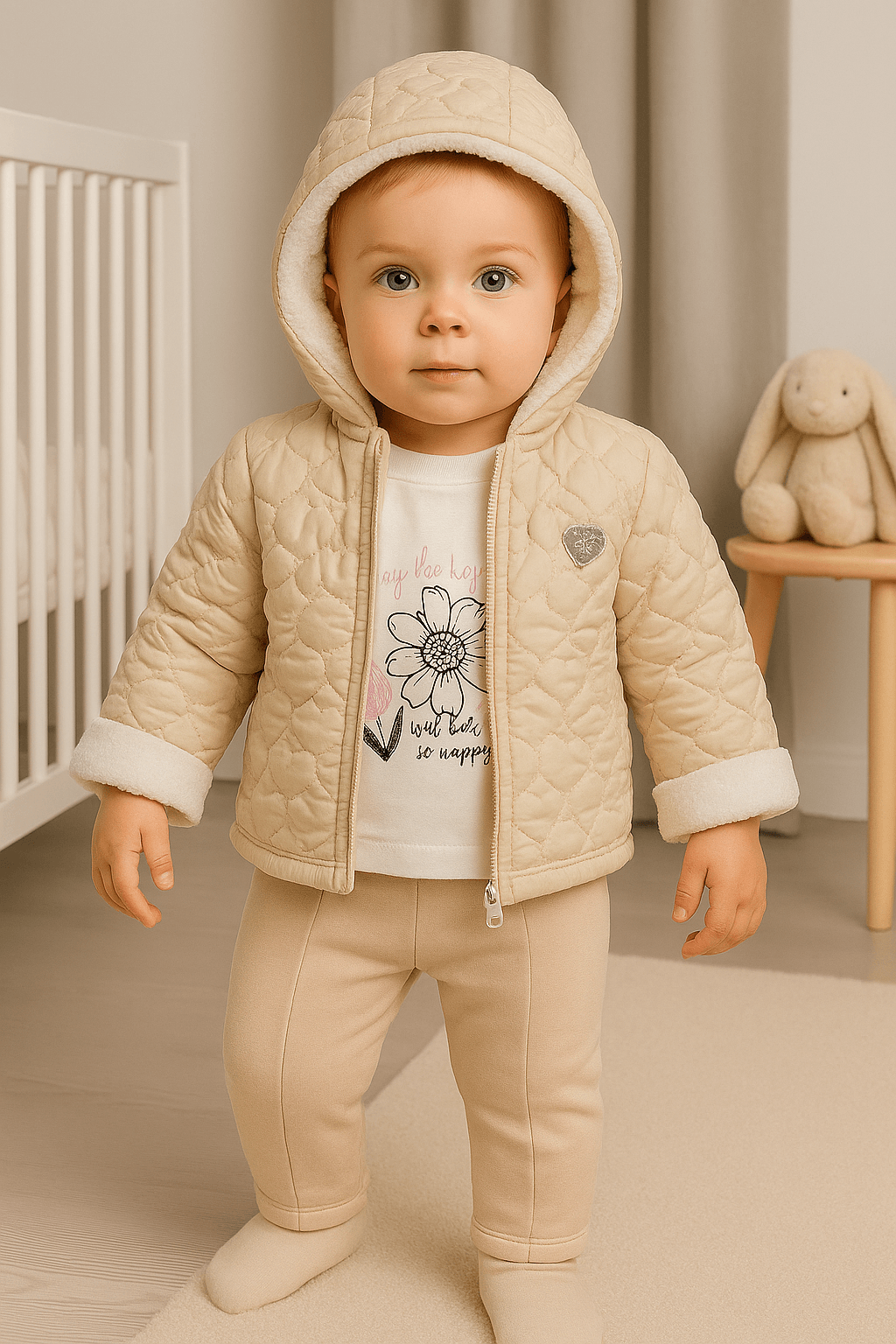 3’lü Polarlı Kız Bebek Takım