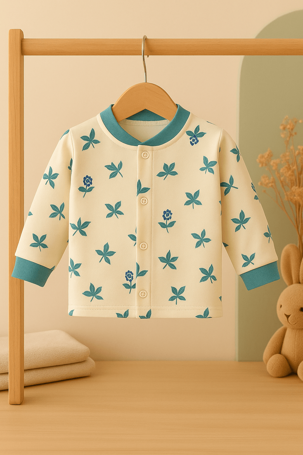 %100 Pamuk Bebek Pijama Takımı